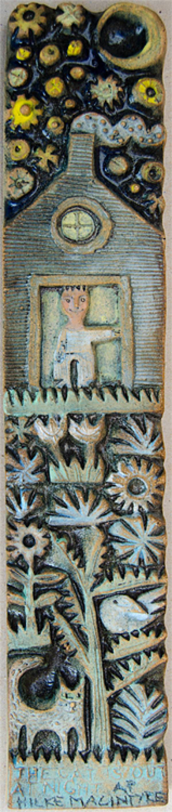 - a Ceramic by Hilke MacIntyre, measuring 25 x 5 cm (H x W) £75